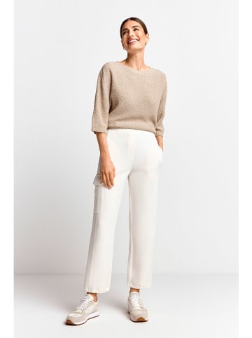 Rich & Royal Cargohose in Creme