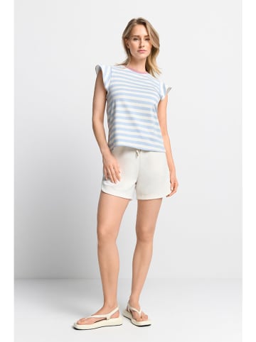 Rich & Royal Shirt in Hellblau/ Creme