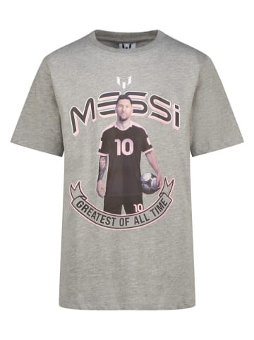 Messi Shirt grijs/lichtroze
