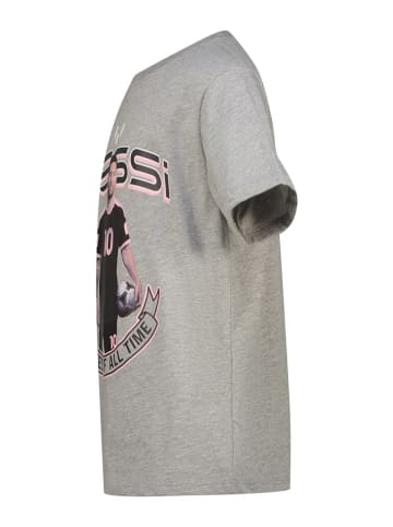 Messi Shirt grijs/lichtroze