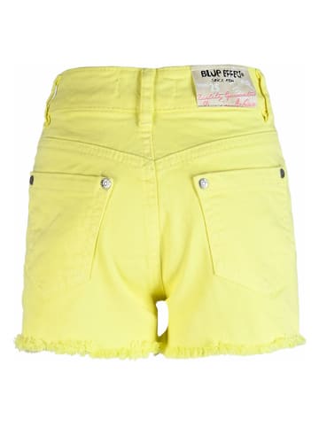 Blue Effect Jeans-Shorts in Gelb
