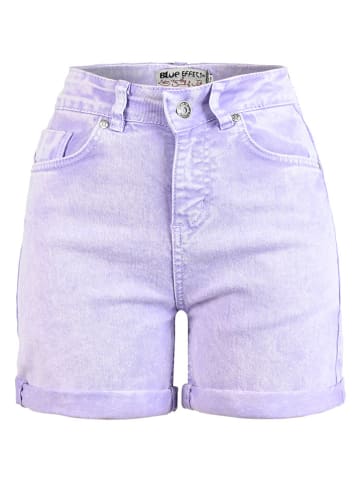 Blue Effect Jeans-Shorts in Lila