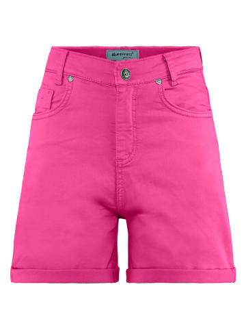 Blue Effect Jeans-Shorts in Pink