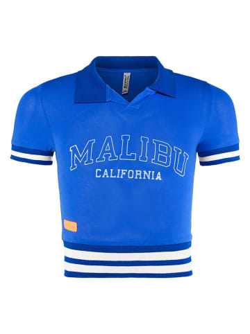 Blue Effect Poloshirt in Blau