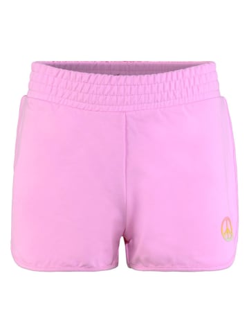 Blue Effect Sweatshorts in Rosa