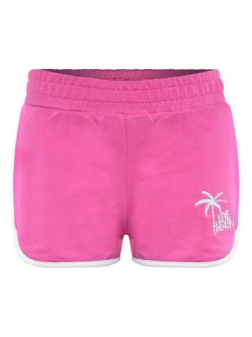 Blue Effect Sweatshorts in Pink