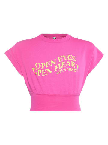 Blue Effect Shirt in Pink