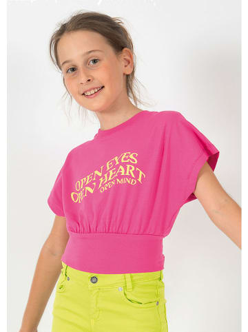 Blue Effect Shirt in Pink