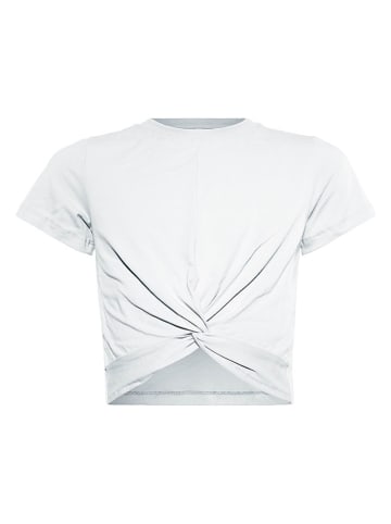 Blue Effect Shirt in Weiß