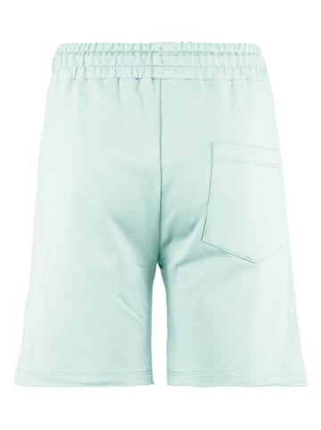 Blue Effect Sweatshorts in Mint