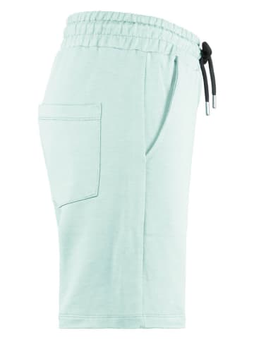 Blue Effect Sweatshorts in Mint