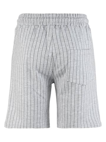 Blue Effect Sweatshorts in Grau