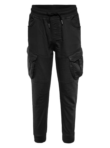 Blue Effect Cargohose in Schwarz