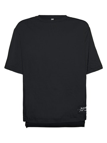Blue Effect Shirt in Schwarz