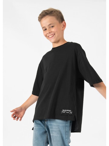 Blue Effect Shirt in Schwarz