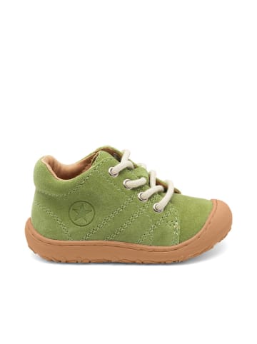 bisgaard Leder-Barfußschuhe in Grün