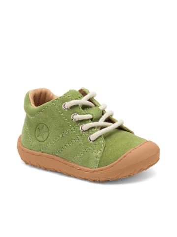 bisgaard Leder-Barfußschuhe in Grün