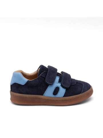 bisgaard Leder-Sneakers in Dunkelblau