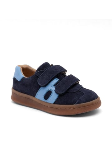 bisgaard Leder-Sneakers in Dunkelblau