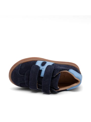 bisgaard Leder-Sneakers in Dunkelblau