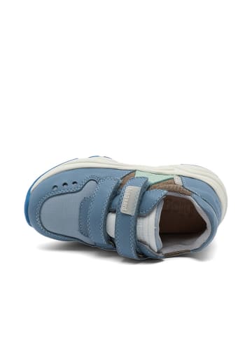 bisgaard Skórzane sneakersy w kolorze niebieskim