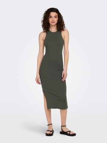 ONLY Kleid in Dunkelgrün