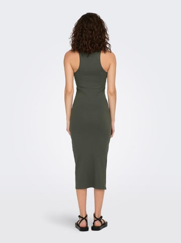 ONLY Kleid in Dunkelgrün