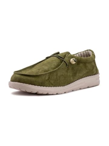natural world Trzewiki w kolorze khaki