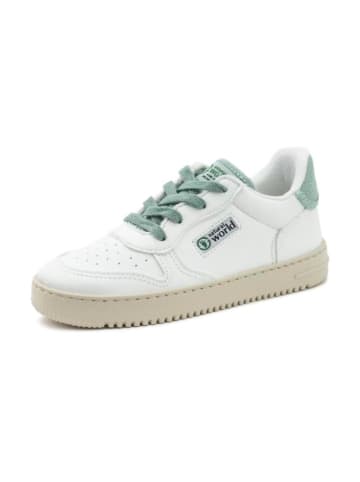 natural world Sneakers in Weiß/ Türkis