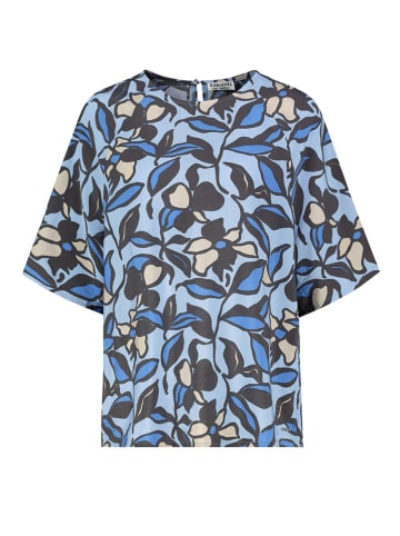 Sublevel Bluse in Hellblau/ Grau