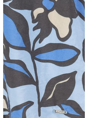 Sublevel Bluse in Hellblau/ Grau