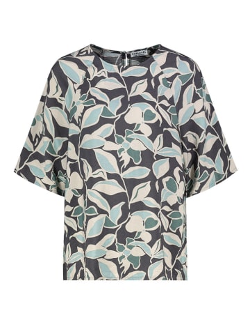 Sublevel Bluse in Anthrazit/ Creme