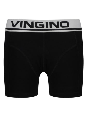 Vingino 5er-Set: Boxershorts in Schwarz/ Khaki/ Grau