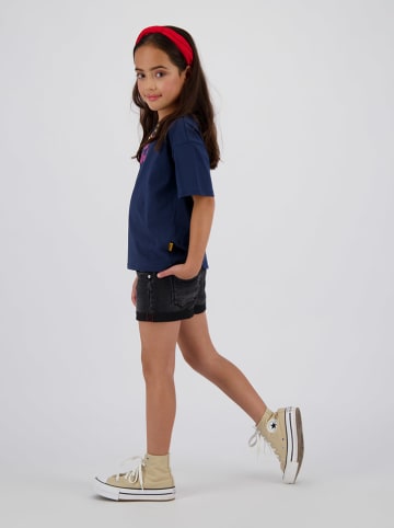 Vingino Jeans-Shorts in Schwarz
