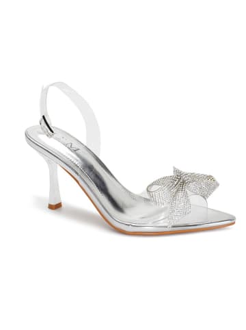 C'M Sandaletten in Silber
