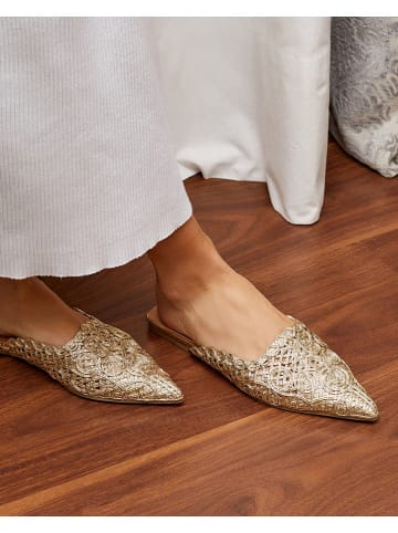 Belucci Clogs in Gold