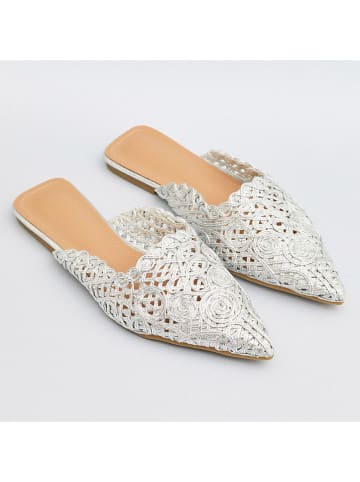 Belucci Clogs in Silber