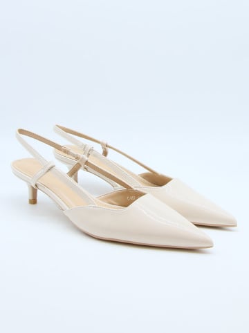 Belucci Slingpumps in Creme