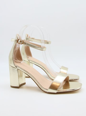 Belucci Haksandalen goudkleurig