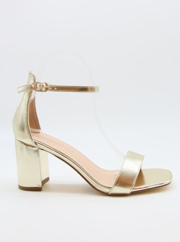 Belucci Haksandalen goudkleurig