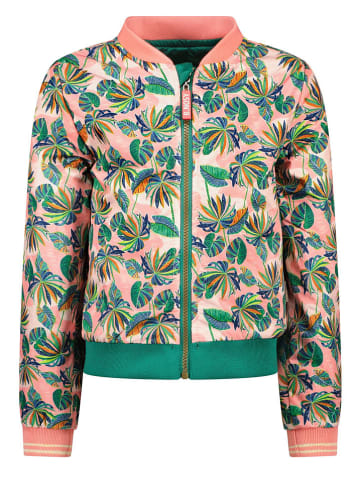 B.Nosy Omkeerbare blouson lichtroze/groen