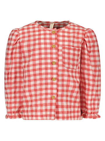 The New Chapter Bluse in Rot/ Creme