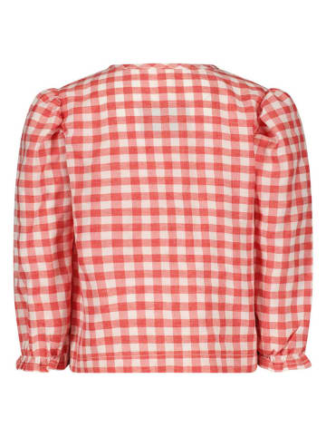 The New Chapter Bluse in Rot/ Creme