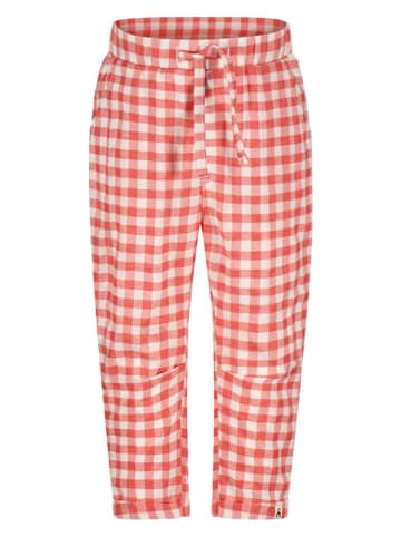 The New Chapter Hose in Rot/ Creme