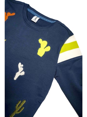 B.Nosy Bluza w kolorze granatowym ze wzorem