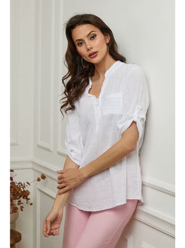Plume Bluse "Msof" in Weiß