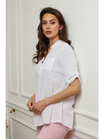 Plume Bluse "Msof" in Weiß