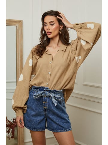 Plume Blouse "Bamba" camel