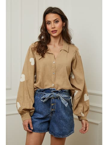 Plume Blouse "Bamba" camel