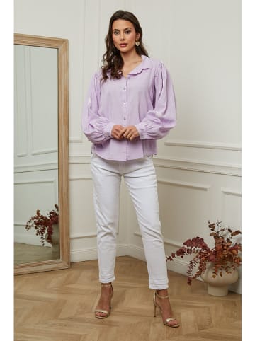 Plume Bluse "Bamba" in Flieder